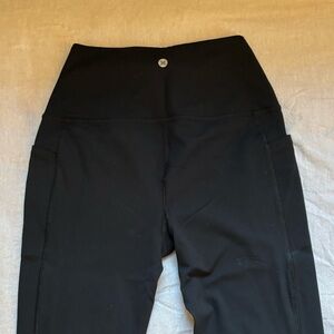 RBX Black High-Waisted Leggings